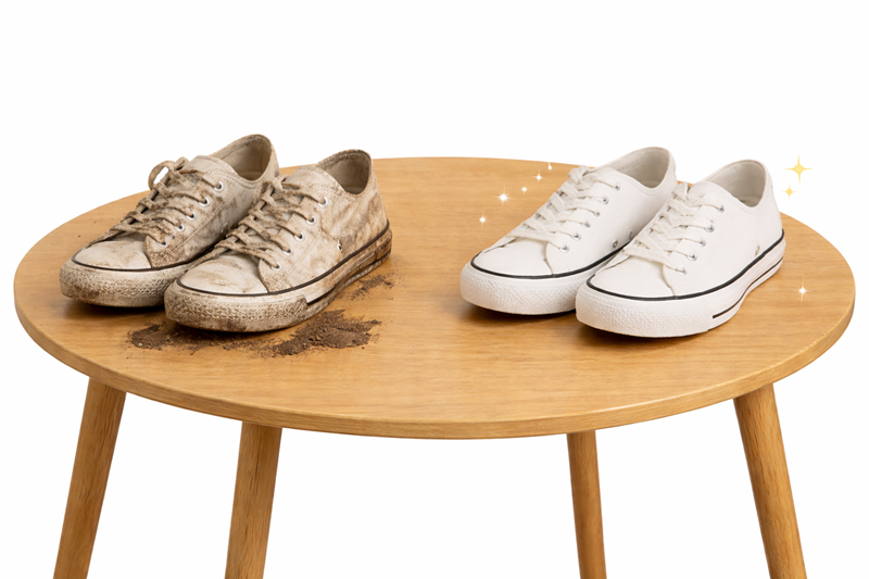 Shoes on Table